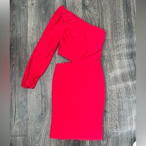 NEW asymmetrical midi dress